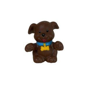 Fisher Price Little People Pet Hanukkah pup puppy Figure Mattel